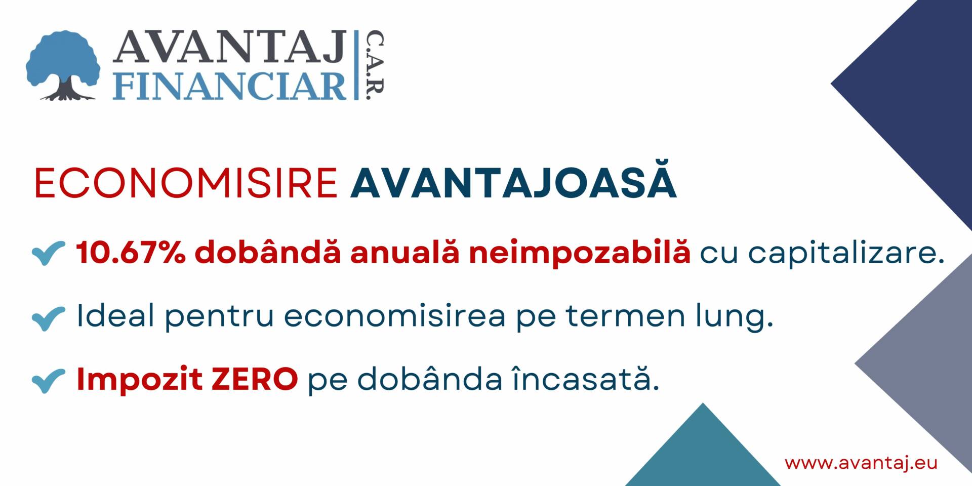 CAR Avantaj Financiar Economisire